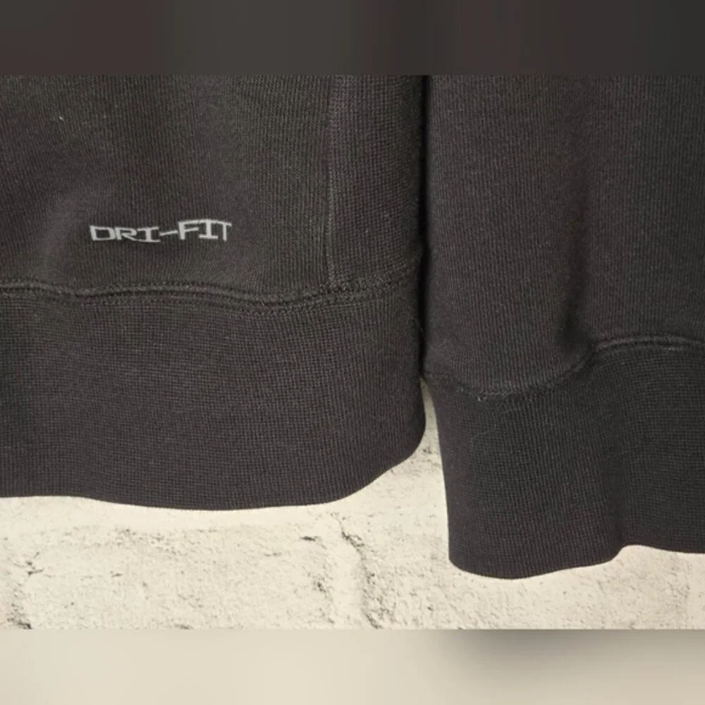Nike Air Jordan Dri-FIT Hoodie Black Pullover Mens Small Jumpman